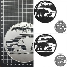 Bear Animal Metal Cutting Dies Cut Decoration Scrapbooking Crafts Mould Stencils