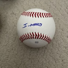 Ismael Mena Signed Rawlings Official MiLB Baseball Chicago Cubs Guaranteed