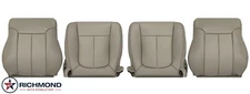 2010 Ford F150 XL-Driver & Passenger Complete Replacement Vinyl Seat Covers Gray