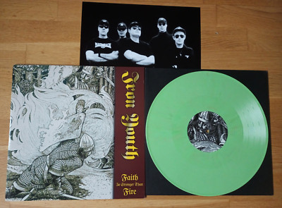 Iron Youth   Faith Is Stronger Than Fire LP rock o rama isd rebelles ror
