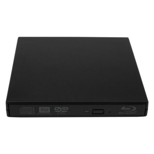 USB Blu-ray Burner PC External BD 25GB 50GB DVD CD RW Writer Movie Player Drive - Picture 2 of 10