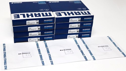 Set of 8 Mahle Piston Rings for BMW M3 4.0 & 4.4 V8 S65B40A & S65B44A - Picture 3 of 8