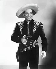 Duncan Renaldo - The Cisco Kid (1950) -  8 1/2 X 11  'Reprint'
