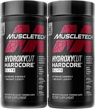 Hardcore Elite - 100 Rapid-Release Thermo Caps - Energy & Focus - for Men & Wome