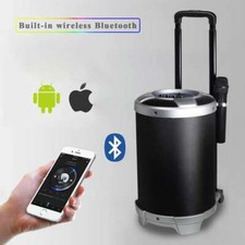 Tragbares Party Lautsprecher Musikbox Mobile Karaoke Box Akku Bluetooth Mikrofon