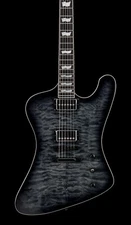 LTD Phoenix-1000 - See Thru Black Sunburst #81596 (Factory Demonstration Model)
