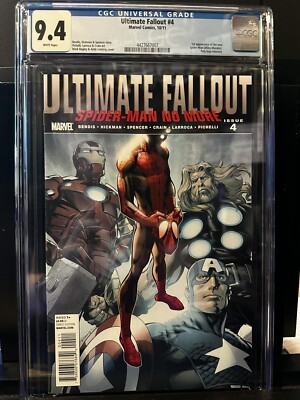 Ultimate Fallout 4 (2011) CGC 9.4 - 1st Print/1st Miles Morales - Modern Grail!