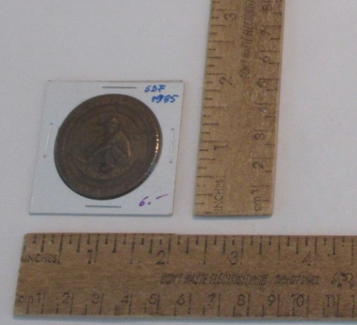 1955 - Asociación Federal de Ahorros y Préstamos de San Diego - Año 70 - FICHA / MONEDA - Imagen 5 de 8