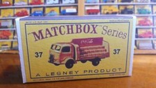 ♪♫•❤ Matchbox 37 Coca Cola Lorry B Box Matt280g guter Druck & Verarbeitung ❤