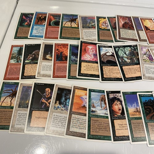 Vintage Magic the Gathering MTG Lot Of 36 Cards From The 1990s