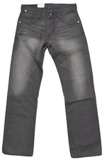 Levis 514 Mens Slim Straight Charcoal Grey Denim Jeans