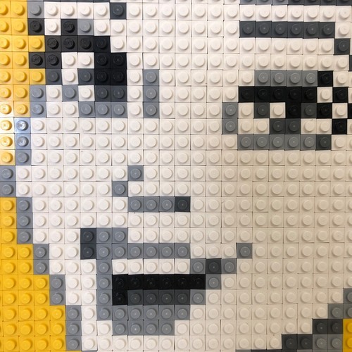 2021 Lego Store Mosaic Princess Cinderella 15" x 15" - RARE - Picture 2 of 6