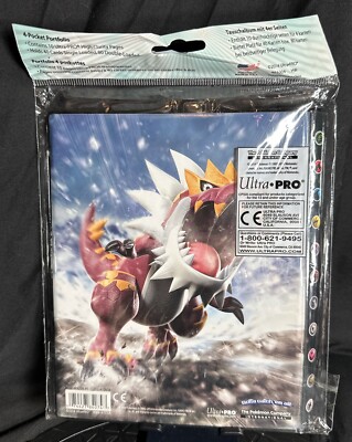 Pokémon TCG Card Binder Ultra-Pro 4-Pocket Album 2014 XY Furious