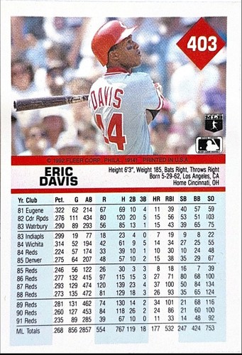 1992 Fleer Baseball Cards -You Pick- .35 Per card shipping - Picture 73 of 148