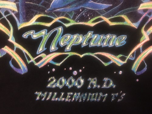 VTG NWOT Single stitch vintage 2000 Tshirt millennium Tee Medium - Imagen 4 de 8