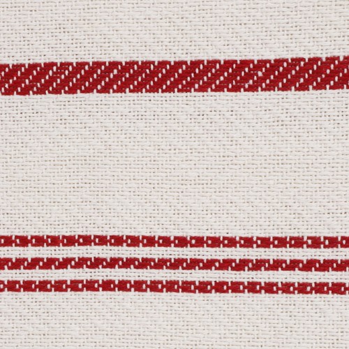 Milford Streifen rot doppelter Breite Stoff 280cm | Herringbone | Ticken | Vorhänge - Bild 6 von 7