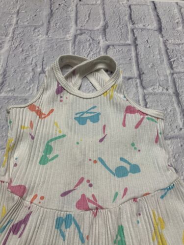 Vestido Vintage Niños Años 90 Neón 3/4T - Imagen 2 de 8