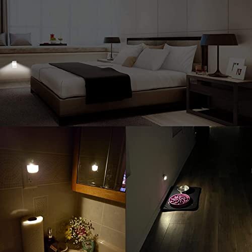 Paquete de 6 enchufes de luz nocturna en la pared para dormitorio - Bild 3 von 6