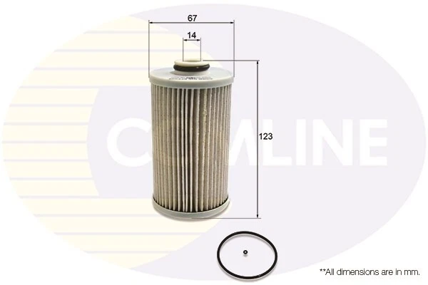 Comline Fuel Filter Fits Honda CR-V 2007- Accord 2008- Civic 2012- 2.2 D - Image 2 of 2