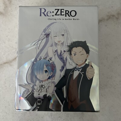 Re Zero Season 1 Part 1 - Limited Edition - Blu-Ray + DVD Box Set
