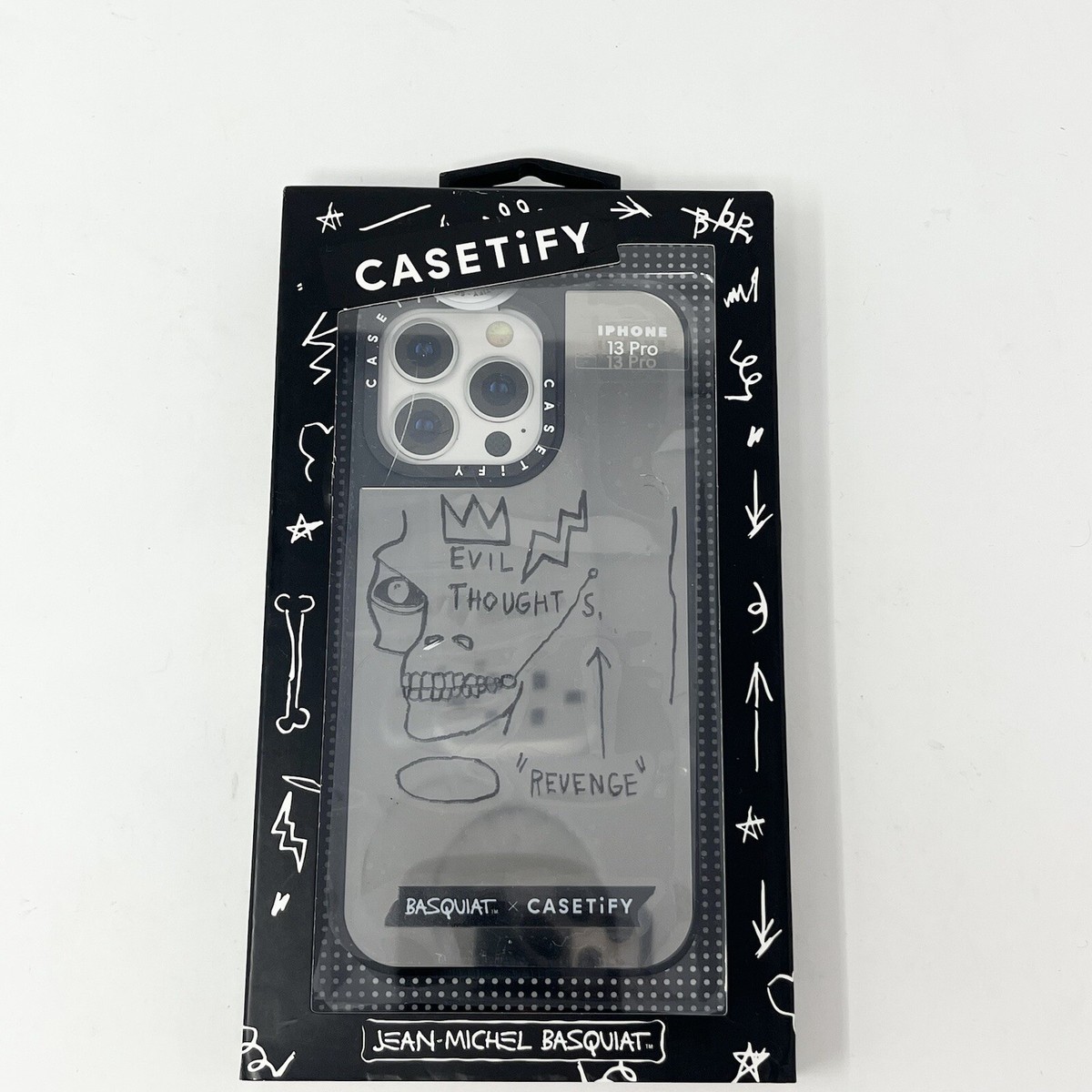 Casetify x Jean Michel Basquiat Case for iPhone 13 Pro NEW Casetify x Jean Michel Basquiat Case for iPhone 13 Pro NEW