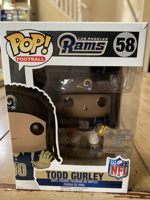 FUNKO POP! NFL FOOTBALL: LOS ANGELES RAMS - TODD GURLEY 58 WAVE 3 VINYL | eBay