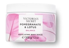 Victoria's Secret Pomegranate  Lotus Balance Exfoliating Body Scrub New Sealed