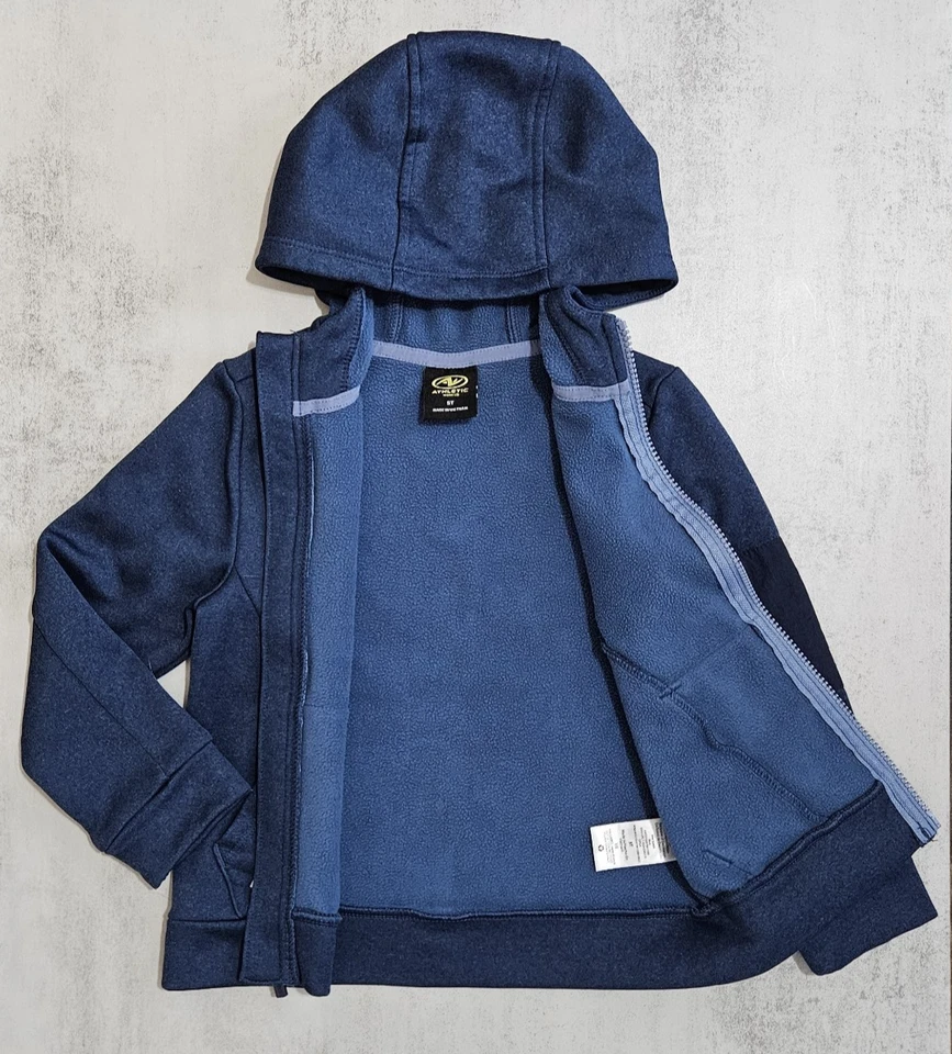 [NWOT] Toddlers Athletic Works Blue Driworks Hoodie Size 5T - Image 2 of 4