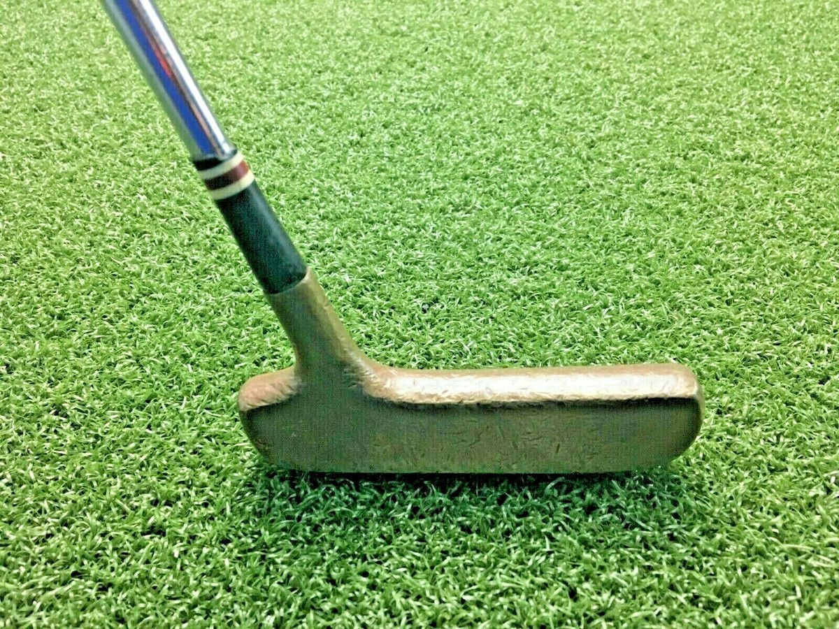 Putter Spalding Cash In Special - Double Face - Tige Acier - Poignée D'origine - Vintage
