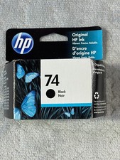 HP 74 Ink Black Expired May 2022 DeskJet D4260 D4360 J5740 J5750 J5780 J6450