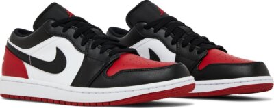 Size 9.5 - Jordan 1 Low Bred Toe for sale online | eBay