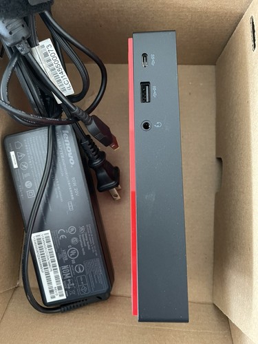 Lenovo ThinkPad USB-C Dock Gen 2 LDC-G2 40AS 03X7609 Docking Station + 90W - Picture 4 of 4