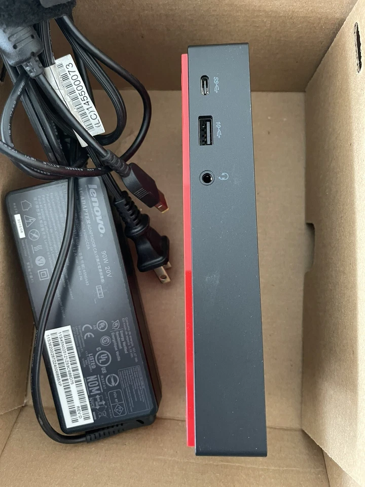 Lenovo ThinkPad USB-C Dock Gen 2 LDC-G2 40AS 03X7609 Docking Station + 90W - Image 4 of 4
