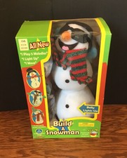 New Tutek   Build A Snowman   40 Pieces, Belly Lights, Plays Melodies, Moves