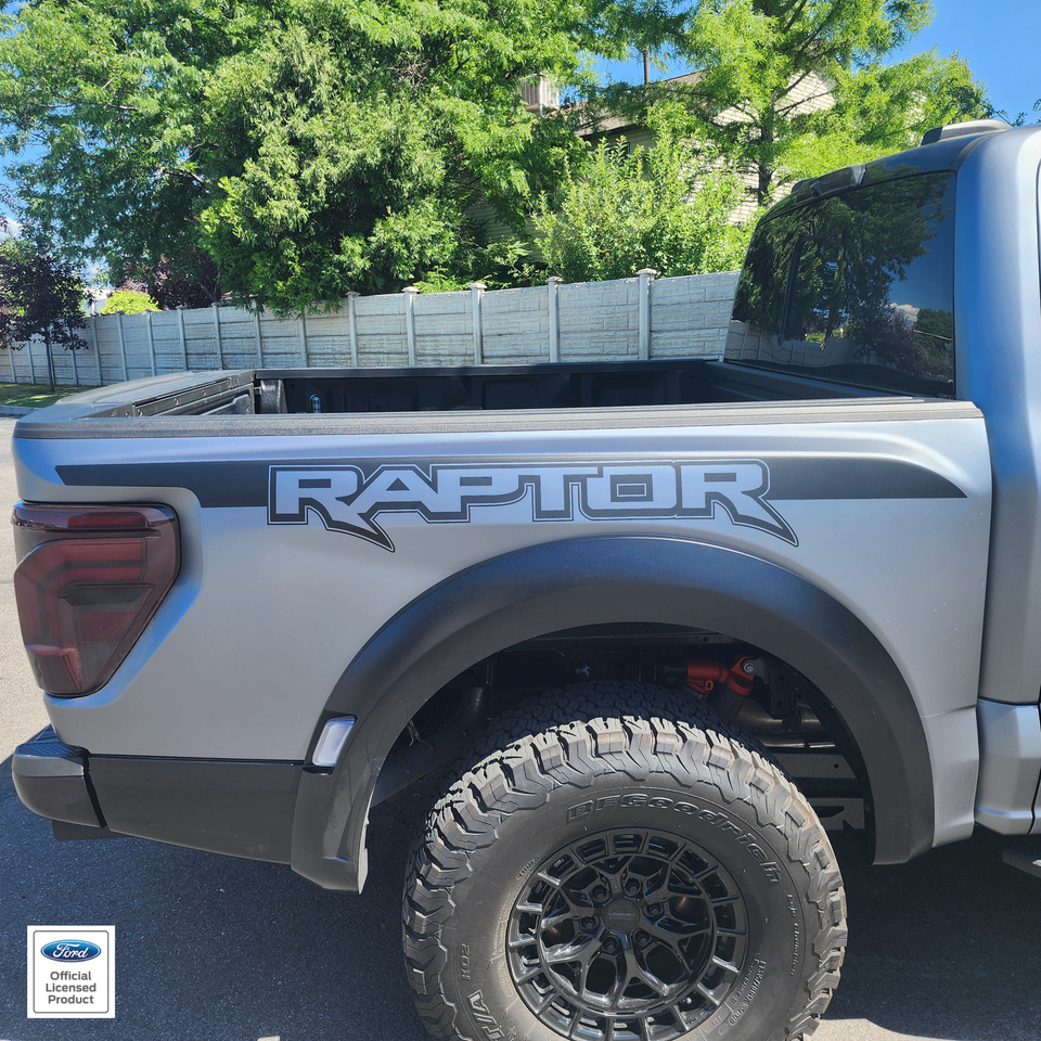 2024 Raptor R Window Sticker 2021-2024 Ford Raptor Factory Style Bed Graphics Vinyl Decals Stickers ...