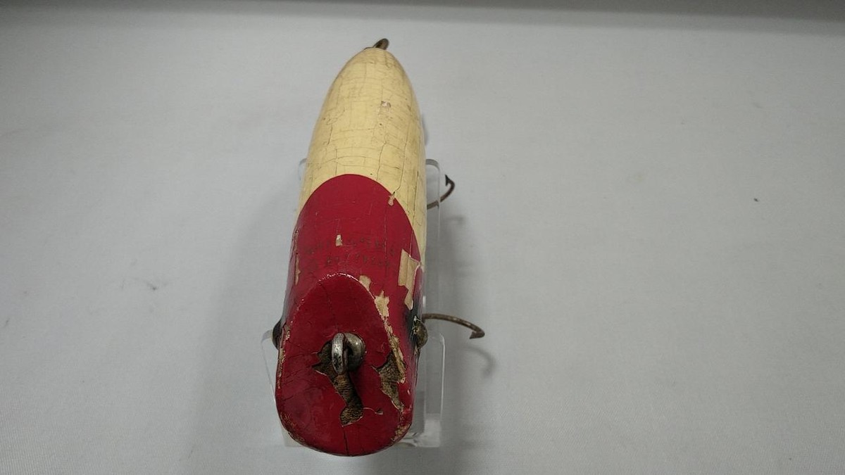 Vintage Wood Fishing Lure Unknown Brand - Classic Bait