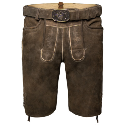 Spieth & Wensky Ruprecht Lederhose mit Gürtel Herren Trachtenlederhose