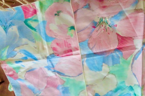 Lot 8 Easy care Dinner Napkins 3 Cotton Lapkins Pastel Flowers PINK Tulips - 第 12/15 張圖片