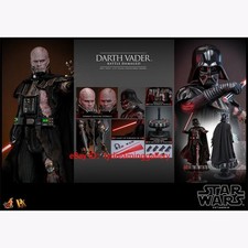 Hot Toys DX44 Star Wars Darth Vader 1 6 Limited Action Figure Battle damaged