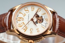 Exc+5*Box Hamilton Jazzmaster H323451 White Automatic Women's Watch 34mm JAPAN 15