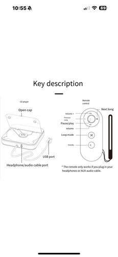External For Car CD Player with Multiple Connectivity Options Available - Afbeelding 2 van 4