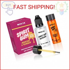 MIILYE Spirit Gum Adhesive and Remover   15ml Professional Cosmetic Glue for Fac