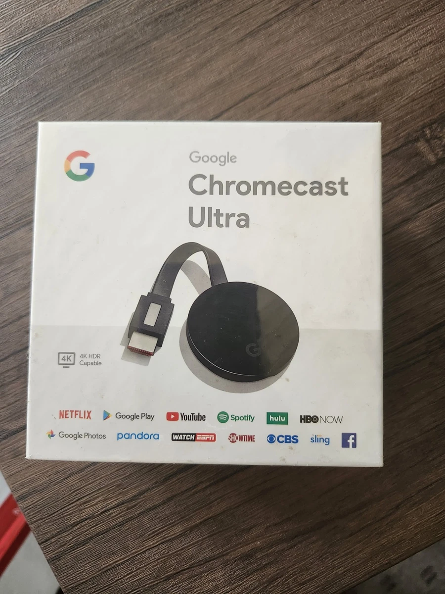 Google Chromecast Ultra 4K Media Streamers for sale | eBay