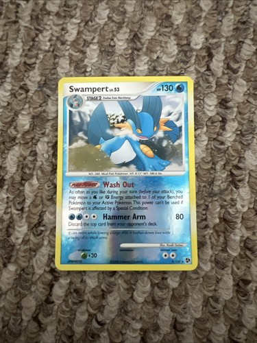 Swampert - 9/106 - Reverse Holo - Great Encounters - Pokemon Card 