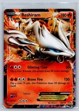 Reshiram EX 29/113 Holo Ultra Rare Legendary Treasures Pokemon Moderately Played on eBay