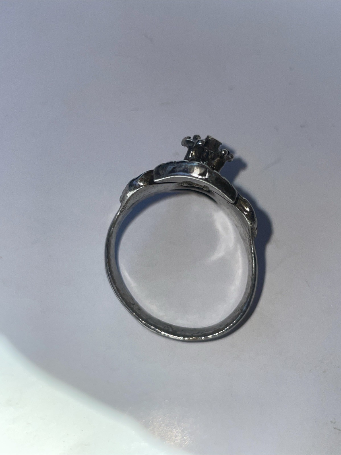 1985 GORDON & SMITH FLYING EAGLE Ring SILVER Plat… - image 4