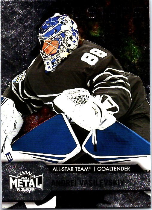 2020-21 SkyBox Metal Universe #52 Andrei Vasilevskiy