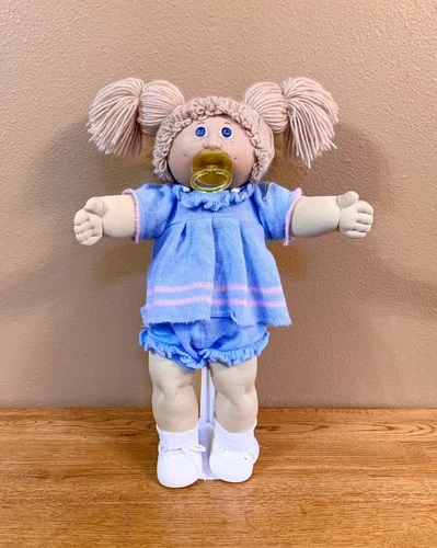 Vintage Jesmar Cabbage Patch Kids Doll With Pacifier