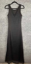 Ventage Y2K Crochet KnitMaxi Dress Size 7/8 Boho Whimsigoth Fairy-Grunge