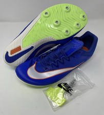 Nike Zoom Rival Sprint Track Spikes Blue/White/Orange DC8753-401 Men's 12 New